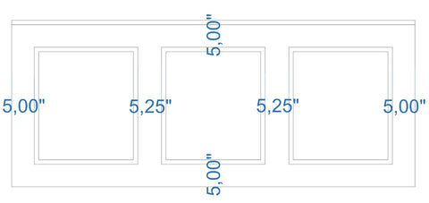 Peel and Stick Custom-Made Wall Molding Design Service for Andrew by Birdeco