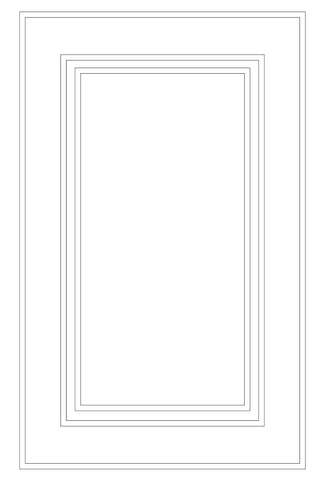 Custom-Made Wall Molding Design Service for Rachel W. by Birdeco