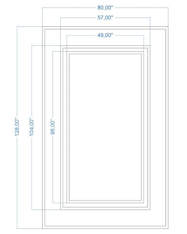 Custom-Made Wall Molding Design Service for Rachel W. by Birdeco