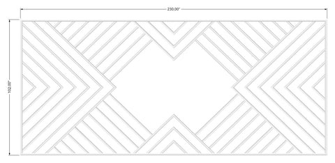 Custom-Made Wall Molding Design Service for Zach S. by Birdeco - Wall Molding Products by Birdeco