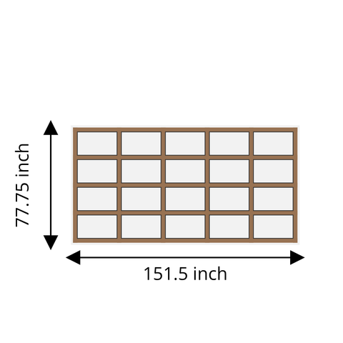 Custom Wall Molding Kit - Destiny Hughson’s Layout