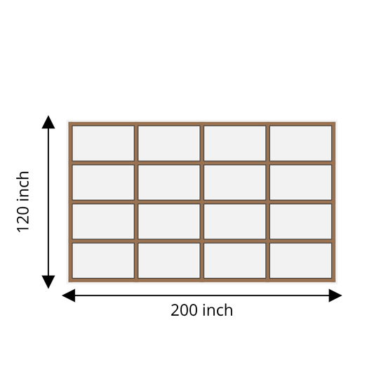 Custom Wall Molding Kit - Jonathan Frank’s Layout