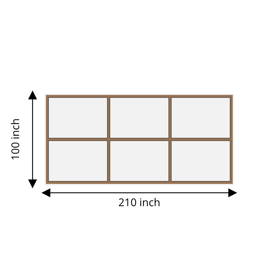 Custom Wall Molding Kit - V L’s Layout - Wall Molding Products by Birdeco