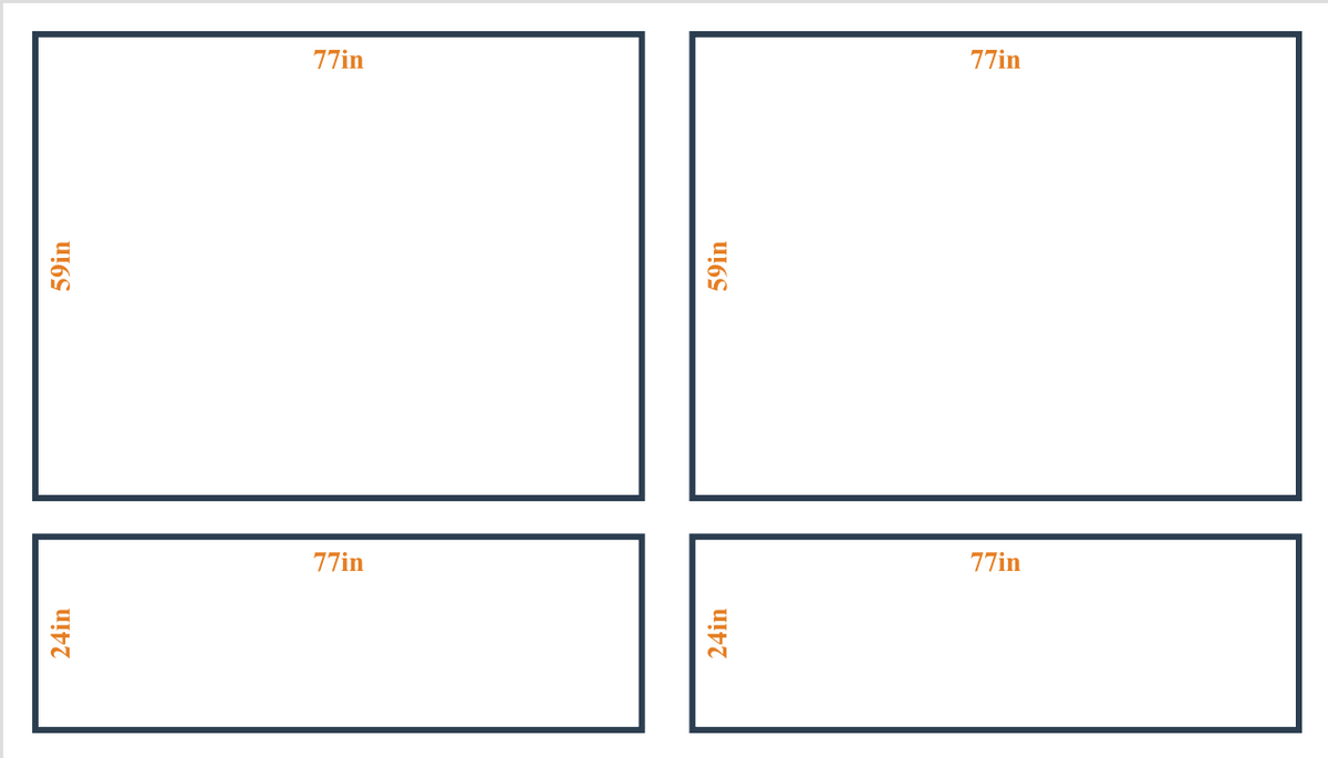 Peel and Stick Custom Wall Molding Kit - Layout 1  Design | Birdeco