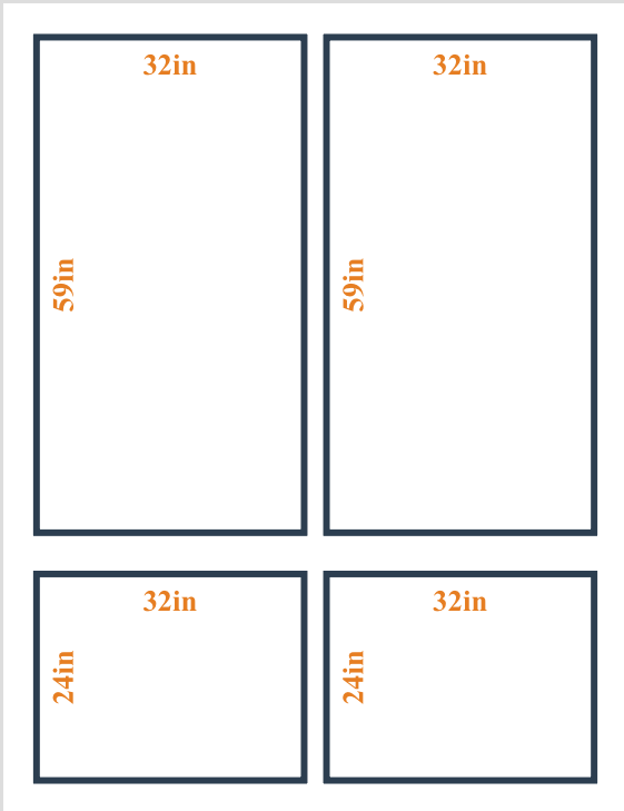 Peel and stick custom wall molding kit by Birdeco showing layout 1 with intricate design and elegant molding patterns on a wall.