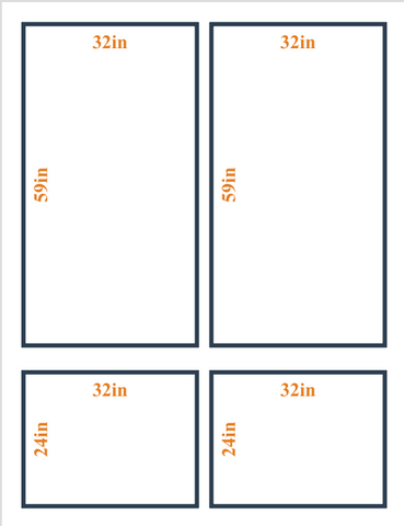 Peel and stick custom wall molding kit by Birdeco showing layout 1 with intricate design and elegant molding patterns on a wall.