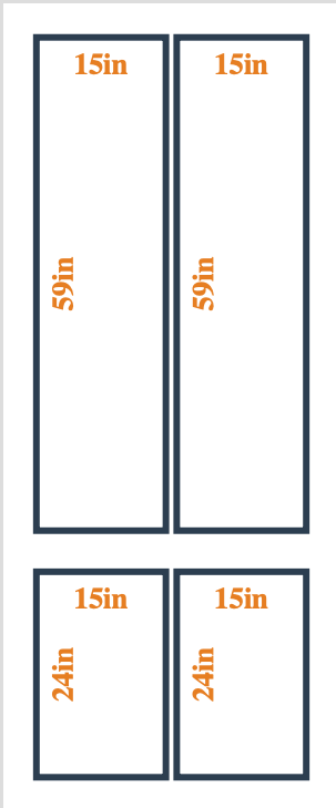 Custom Wall Molding Kit - Layout 1  Design | Birdeco