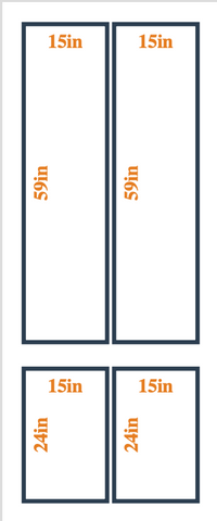 Custom Wall Molding Kit - Layout 1  Design | Birdeco