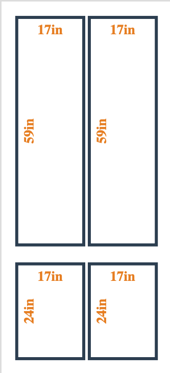 Custom Wall Molding Kit - Layout 1  Design | Birdeco