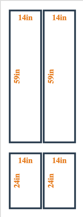 Custom Wall Molding Kit - Layout 1  Design | Birdeco