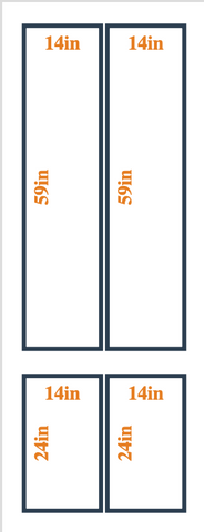 Custom Wall Molding Kit - Layout 1  Design | Birdeco
