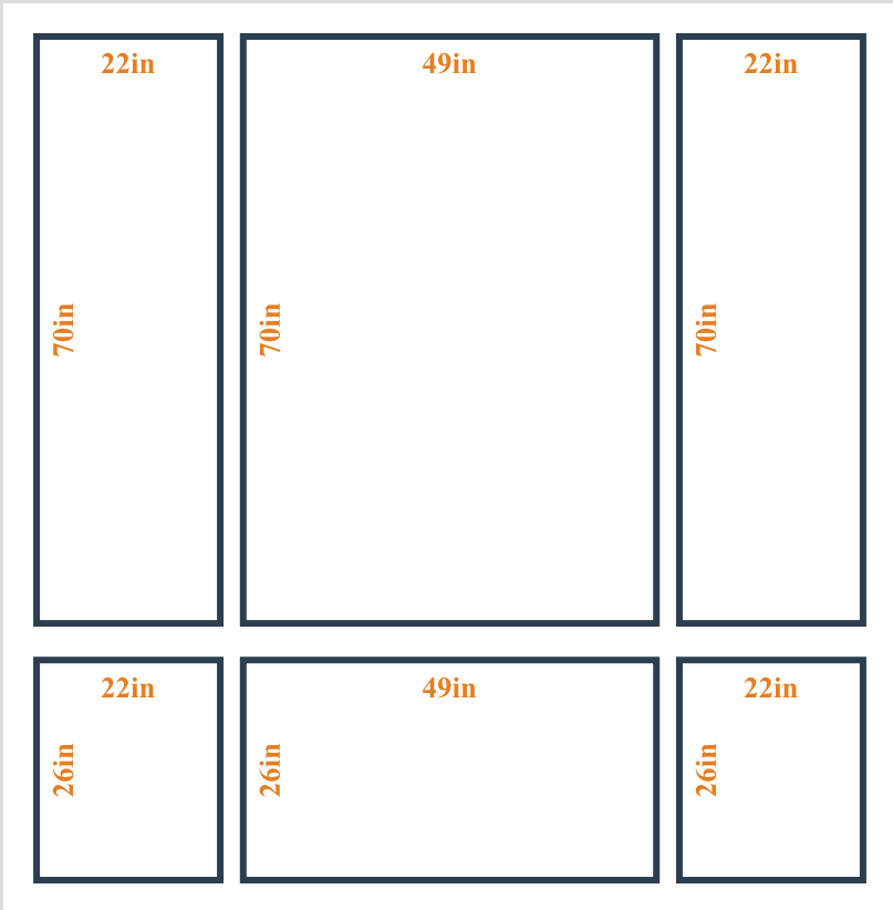 Peel and Stick Custom Wall Molding Kit - Layout 5 Design | Birdeco