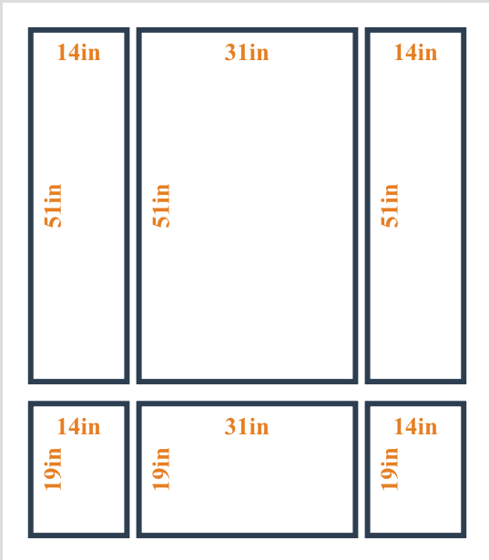 Peel and Stick Custom Wall Molding Kit - Layout 5 Design | Birdeco