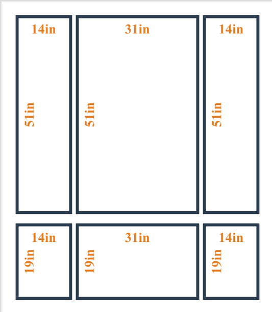 Peel and stick custom wall molding kit by Birdeco featuring layout 5 design, shown in the design packet image.