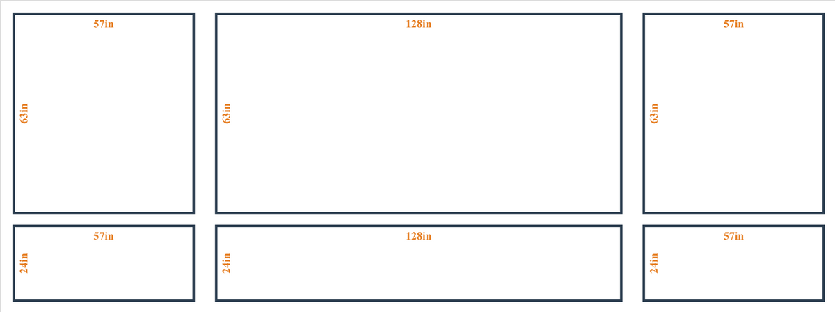 Peel and Stick Custom Wall Molding Kit - Layout 5 Design | Birdeco