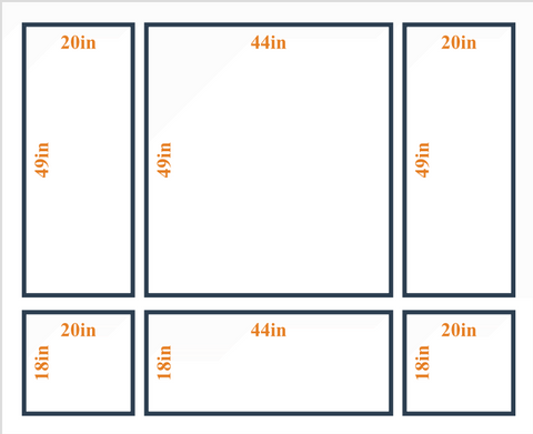 Peel and stick custom wall molding kit by Birdeco, layout 5 design, showing intricate molding patterns on a wall.