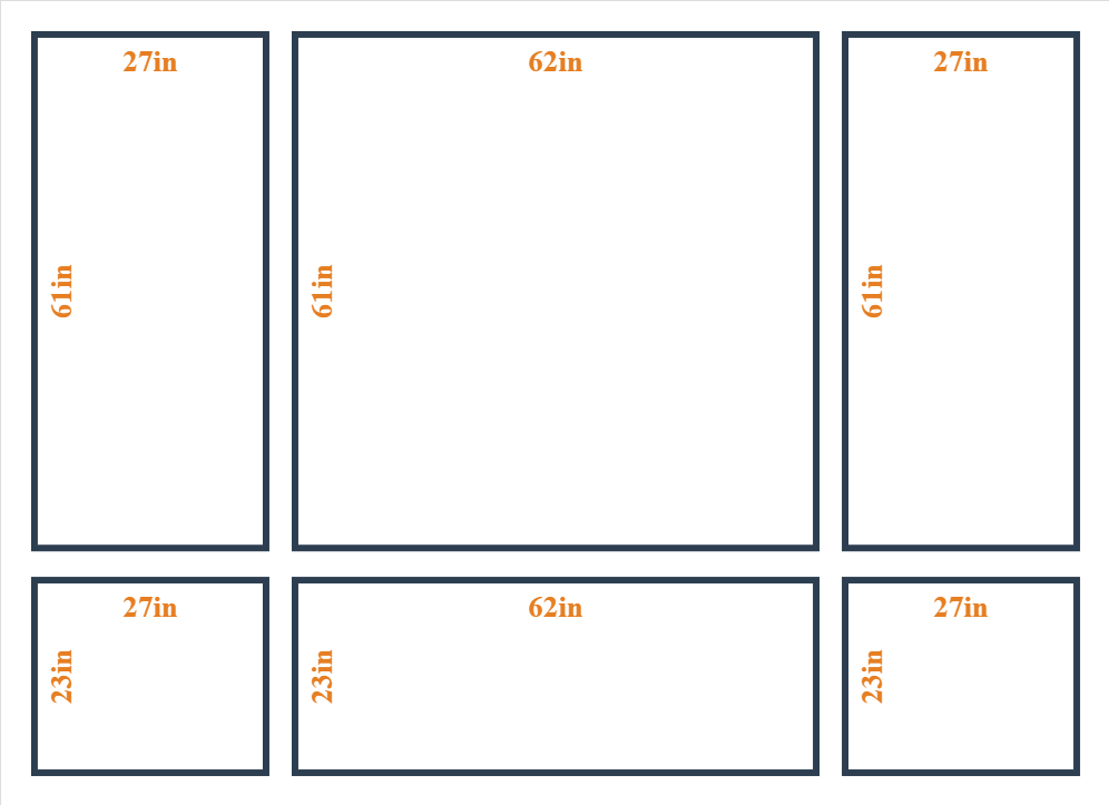 Custom Wall Molding Kit - Layout 5 Design | Birdeco