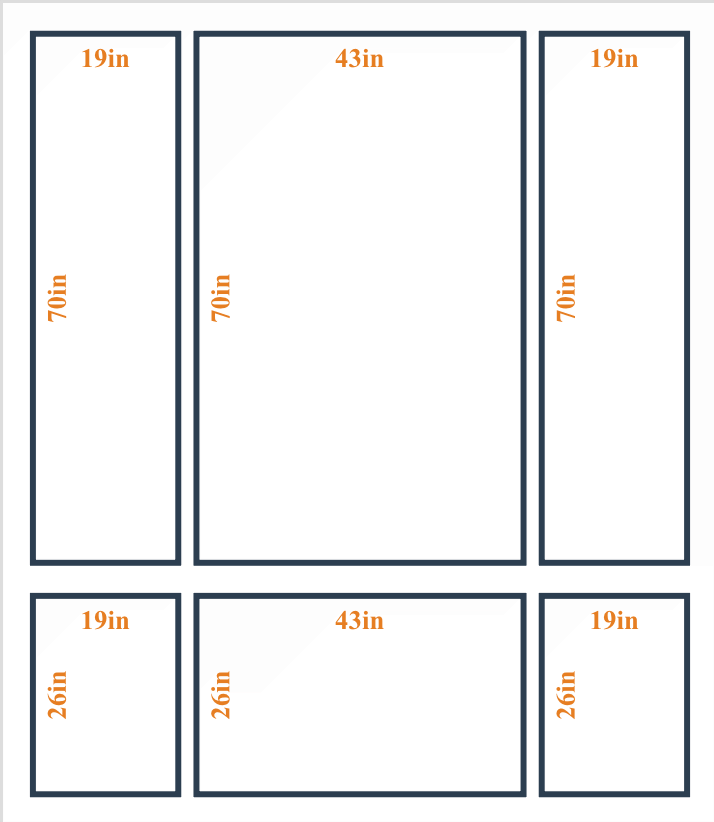 Custom Wall Molding Kit - Layout 5 Design | Birdeco