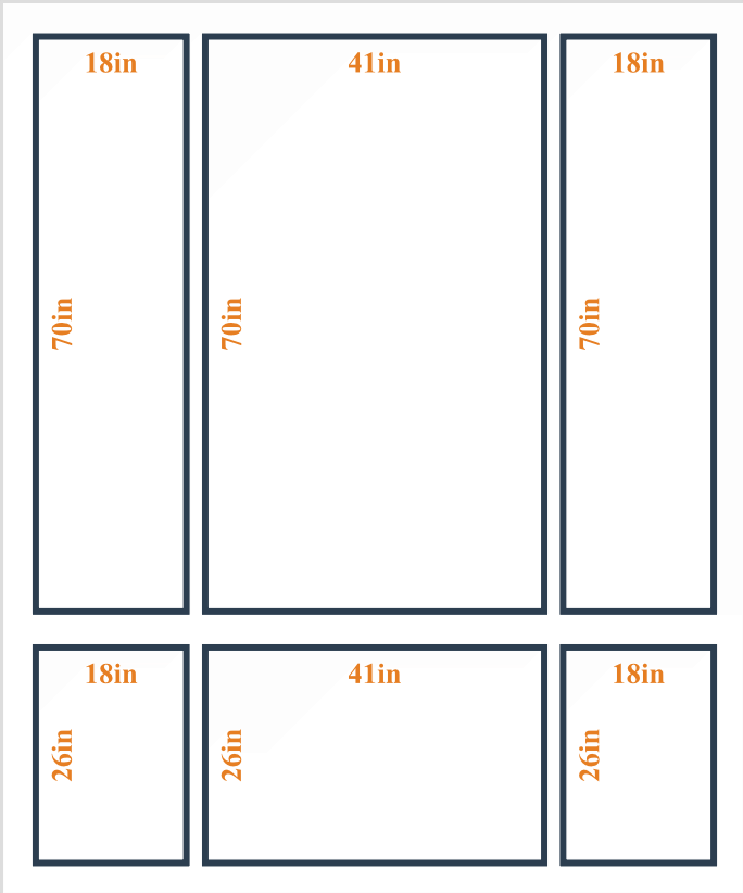 Custom Wall Molding Kit - Layout 5 Design | Birdeco