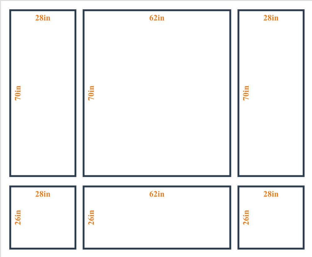 Custom Wall Molding Kit - Layout 5 Design | Birdeco