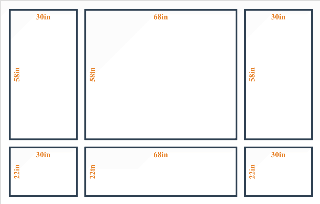 Custom Wall Molding Kit - Layout 5 Design | Birdeco