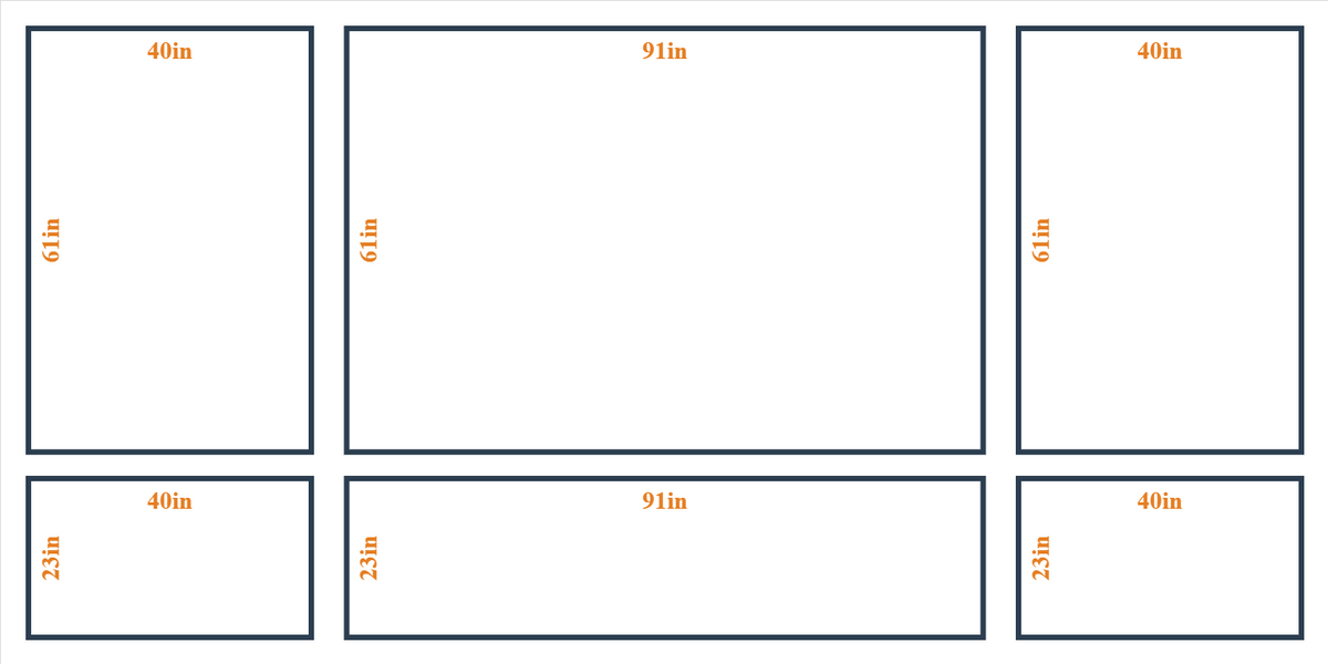 Custom Wall Molding Kit - Layout 5 Design | Birdeco