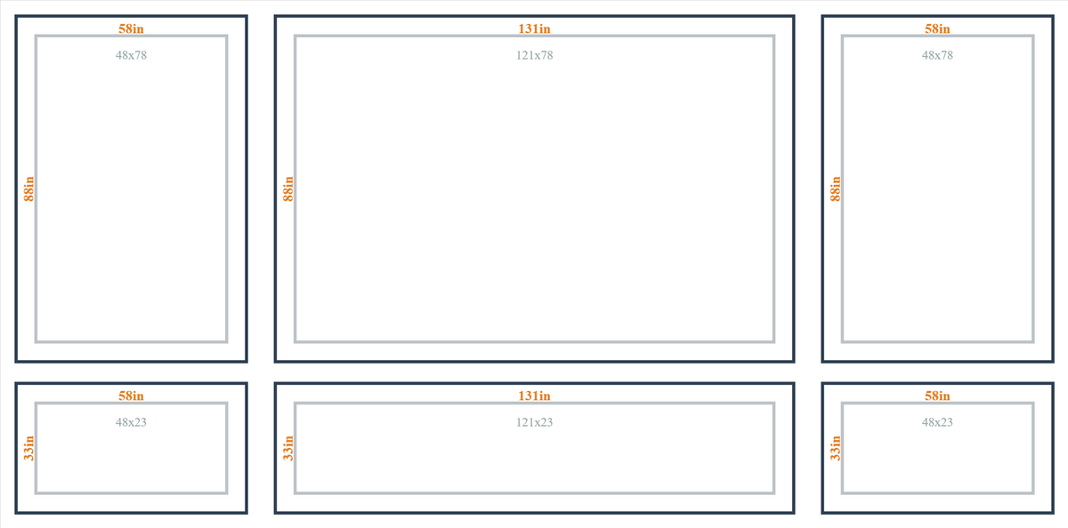 Custom Wall Molding Kit by Birdeco featuring Layout 5 design with intricate molding patterns on a white background.