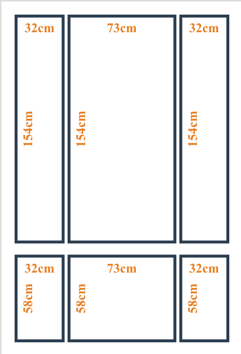 Peel and Stick Custom Wall Molding Kit - Layout 5 Design | Birdeco