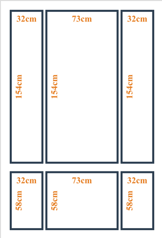 Peel and Stick Custom Wall Molding Kit - Layout 5 Design | Birdeco
