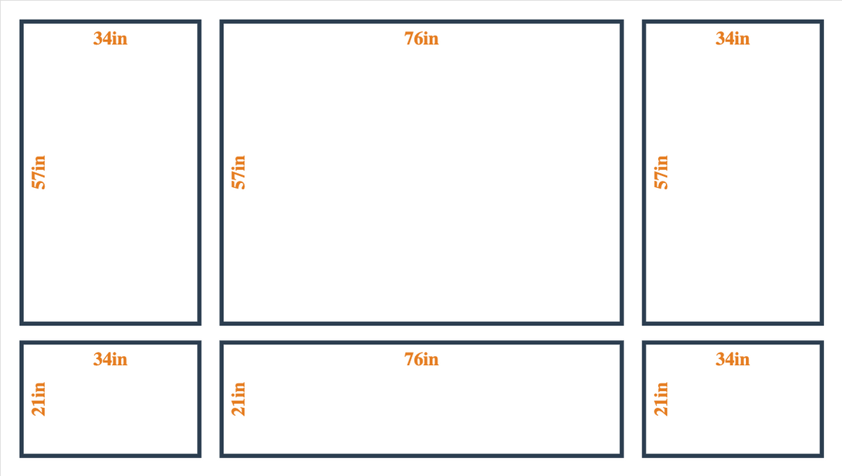Peel and Stick Custom Wall Molding Kit - Layout 5 Design | Birdeco