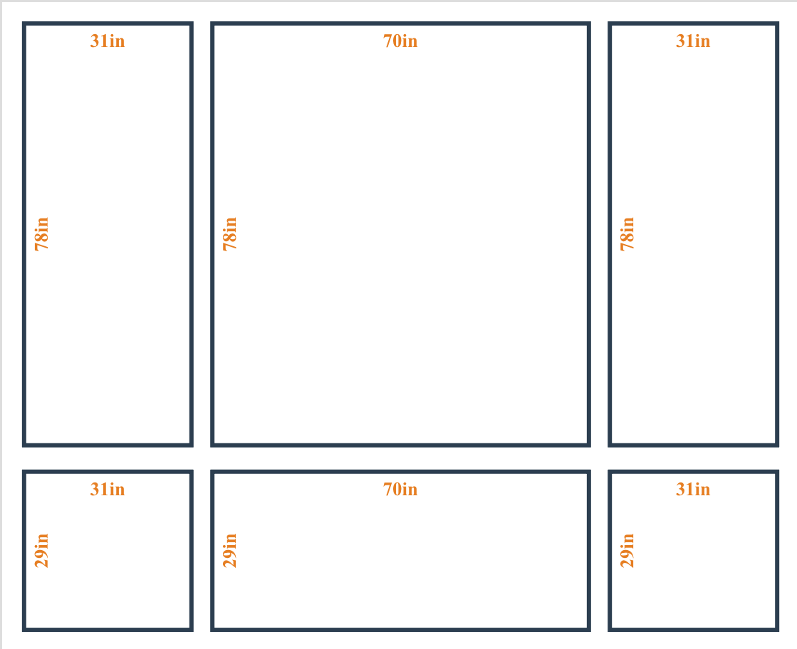 Peel and Stick Custom Wall Molding Kit - Layout 5 Design | Birdeco