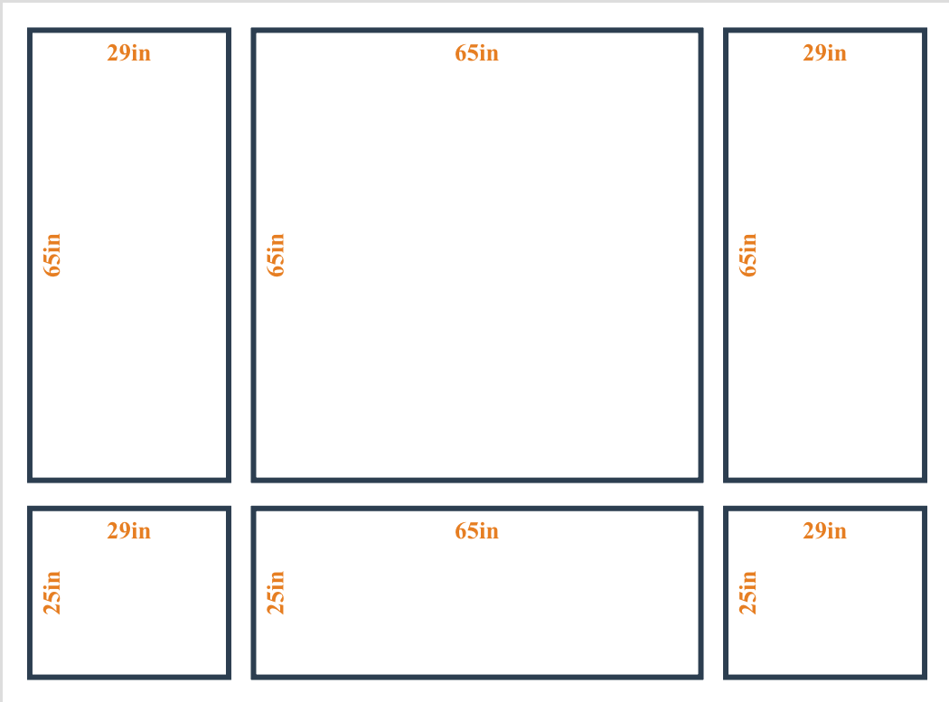Custom Wall Molding Kit - Layout 5 Design | Birdeco