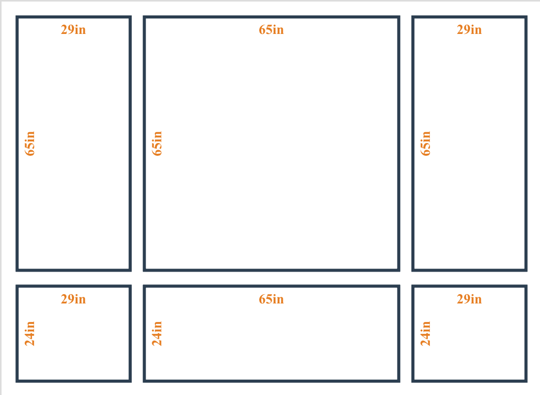 Custom Wall Molding Kit - Layout 5 Design | Birdeco
