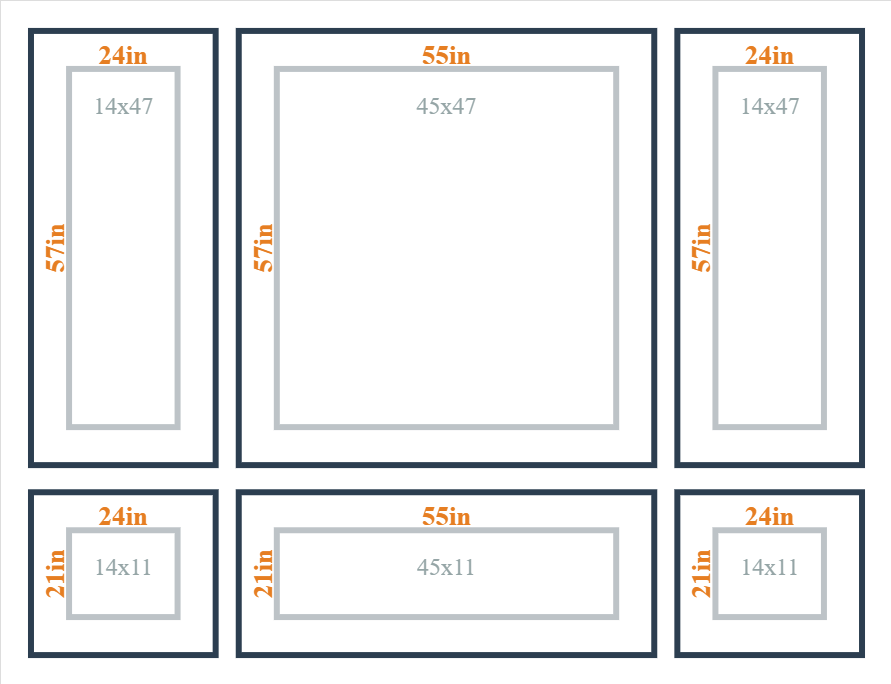Peel and Stick Custom Wall Molding Kit - Layout 5 Design | Birdeco ...