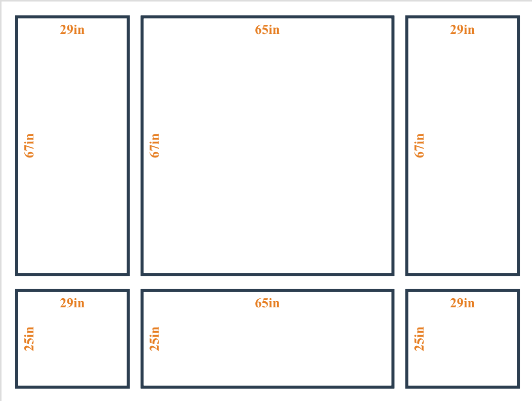 Peel and Stick Custom Wall Molding Kit - Layout 5 Design | Birdeco
