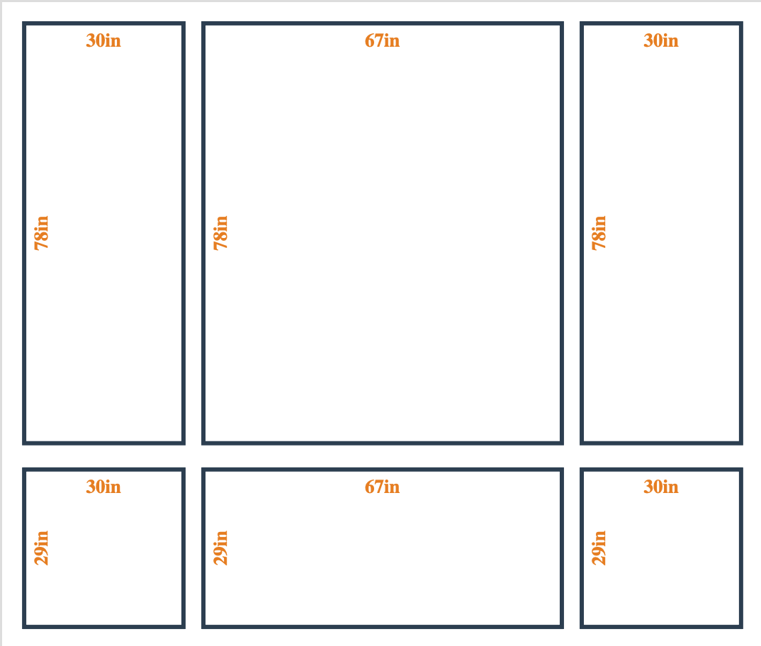 Peel and Stick Custom Wall Molding Kit - Layout 5 Design | Birdeco