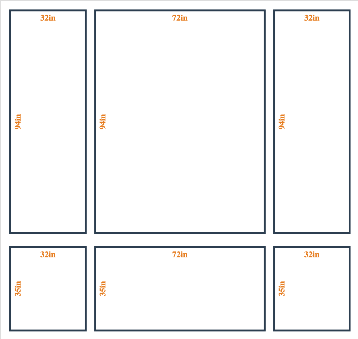 Peel and Stick Custom Wall Molding Kit - Layout 5 Design | Birdeco ...