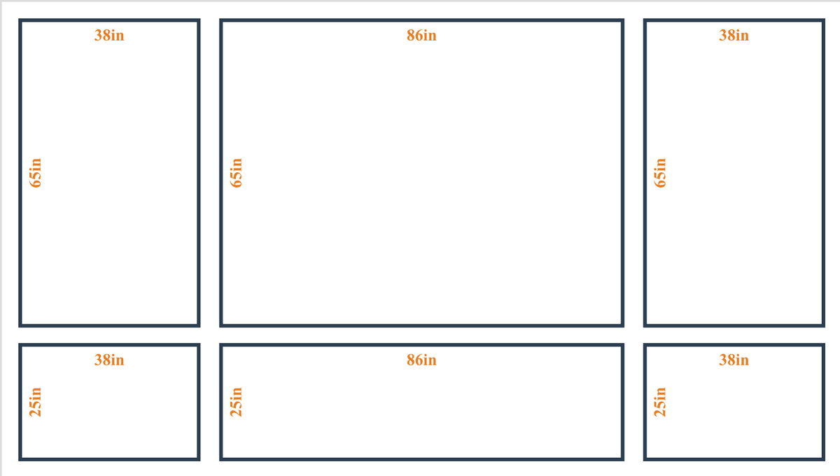 Peel and Stick Custom Wall Molding Kit - Layout 5 Design | Birdeco