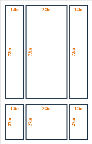 Custom wall molding kit by Birdeco with layout 5 design, peel and stick wall trim for stylish interior decor.