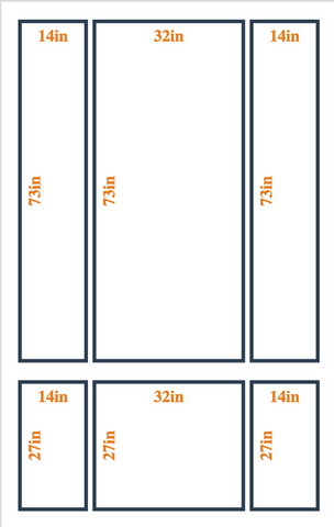 Birdeco Peel and Stick Custom Wall Molding Kit with Layout 5 design, featuring flexible adhesive wall molding for decorative accents.