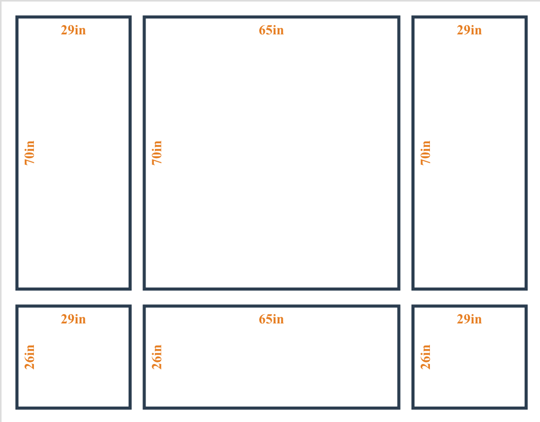 Peel and Stick Custom Wall Molding Kit - Layout 5 Design | Birdeco