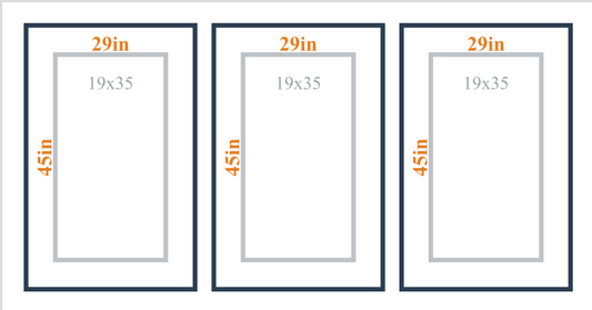 Peel and Stick Custom Wall Molding Kit - Layout 8 Design | Birdeco