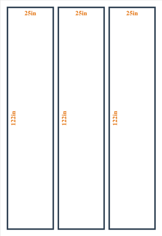 Peel and stick custom wall molding kit from Birdeco with layout 8 design, featuring decorative molding pieces on a wall.