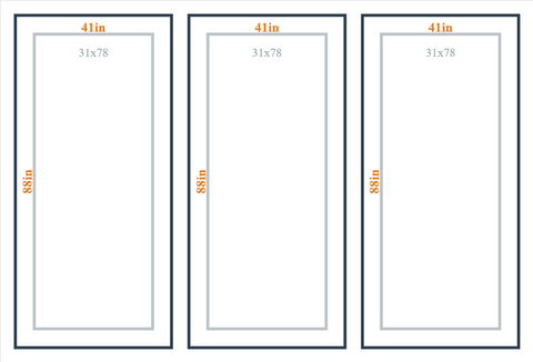 Peel and Stick Custom Wall Molding Kit - Layout 8 Design | Birdeco