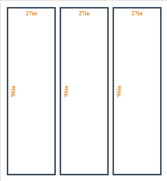 Peel and Stick Custom Wall Molding Kit - Layout 8 Design | Birdeco