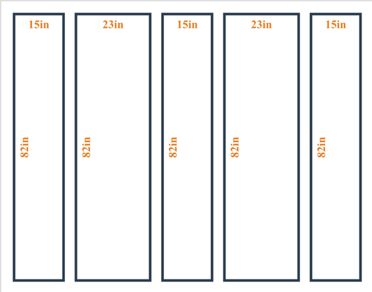 Custom Wall Molding Kit - Layout 6 Design | Birdeco