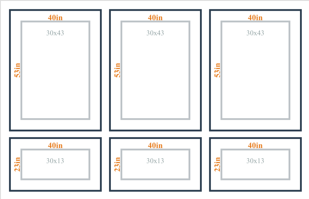 Peel and Stick Custom Wall Molding Kit - Layout 4 Design | Birdeco