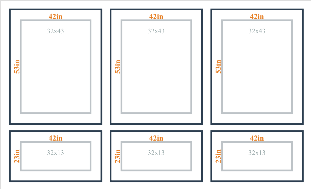 Custom Wall Molding Kit - Layout 4 Design | Birdeco