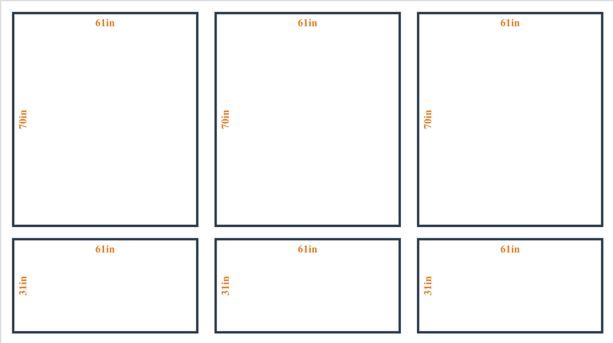 Peel and Stick Custom Wall Molding Kit - Layout 4 Design | Birdeco