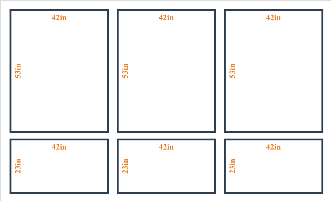 Custom Wall Molding Kit - Layout 4 Design | Birdeco